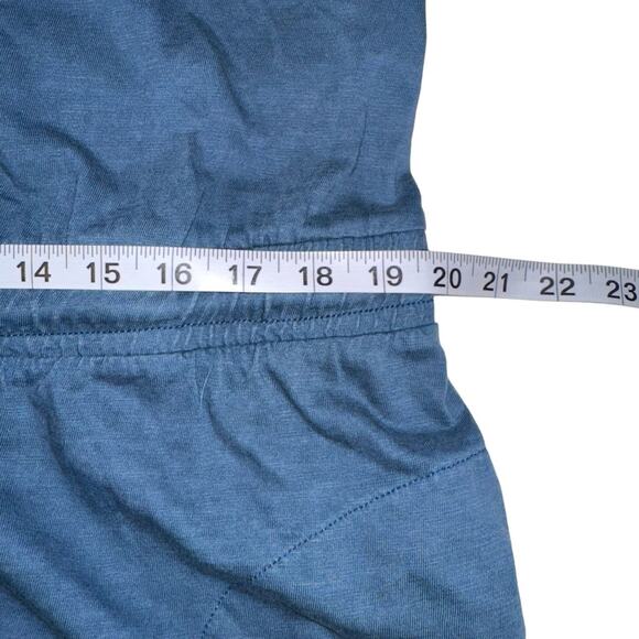 NWT Faherty Terra Drawstring Waist Sleeveless Organic Cotton Jumpsuit XL - Picture 8 of 11